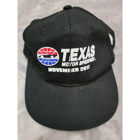 Texas Motor Speedway Black Cap Hat snapback Cup series event staff - Picture 1 of 6